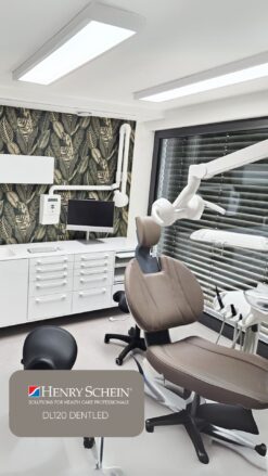 Dentled DL120 Led lighting for dental treatment rooms. LED panels for dental care