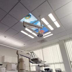 White Line Dentled dental treatment room led lights