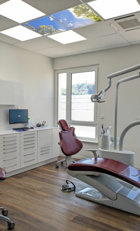 Dentled Dental treatment room LED lights and Photo LED panels