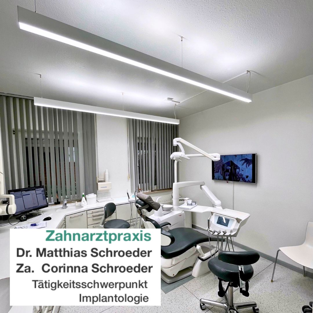 Praxis Dr.med.dent. Matthias Schroeder, praxis beleuchtung Dentled