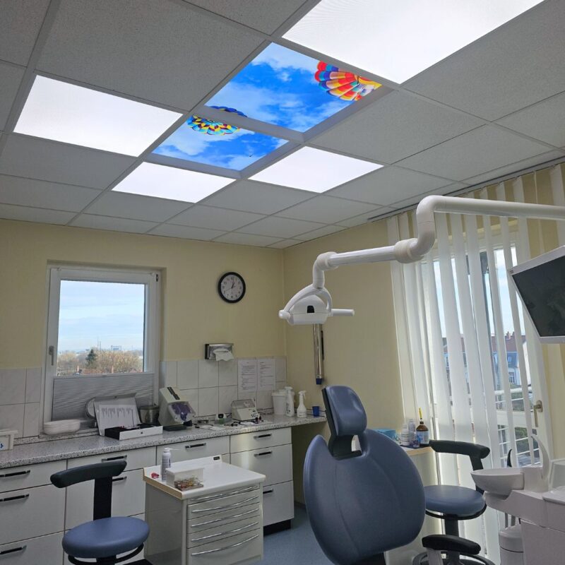 Dentled - Dorte Hangg zahnartz Praxis beleuchtung