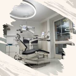 PVR 120/150 DentLed full-spectrum LED lights in dental treatment room.