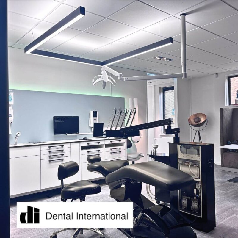 DentLed PHU in Black at Dental International showroom