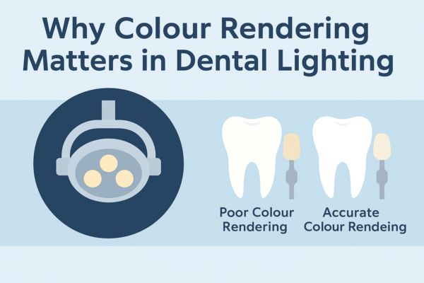 colour rendering dental treatment room lighting