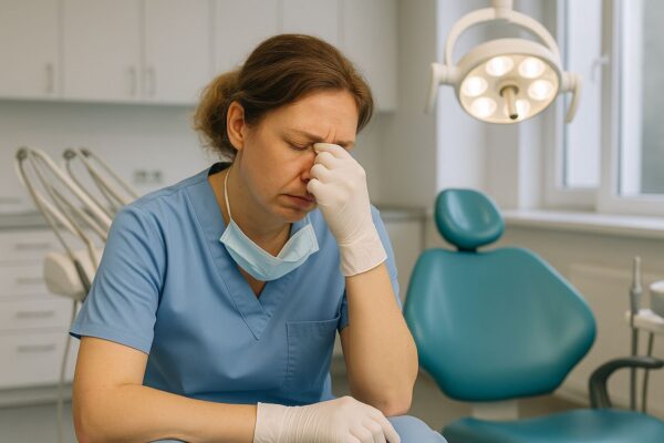 DentLed full daylight spectrum dental light ensuring visual comfort and preventing dentist fatigue