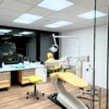 Orthodontic clinic in Zürich with full-spectrum daylight lighting for patient comfort.