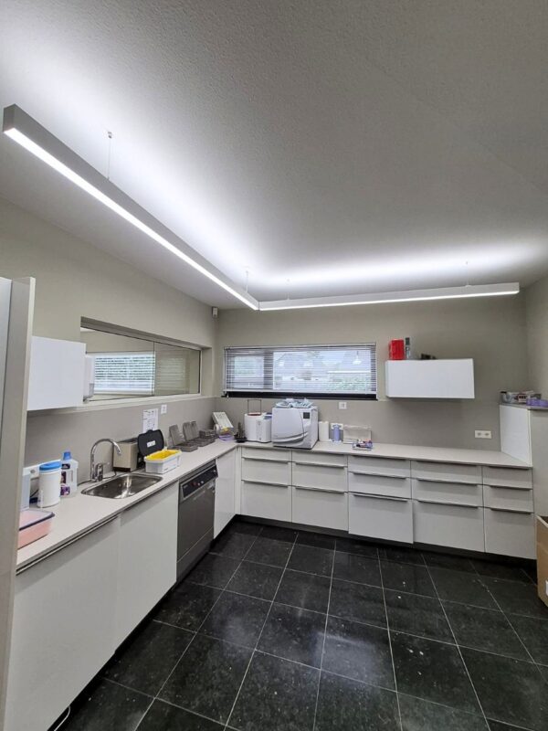 perfect lighting in your dental clinic including steri room with Dentled lighting